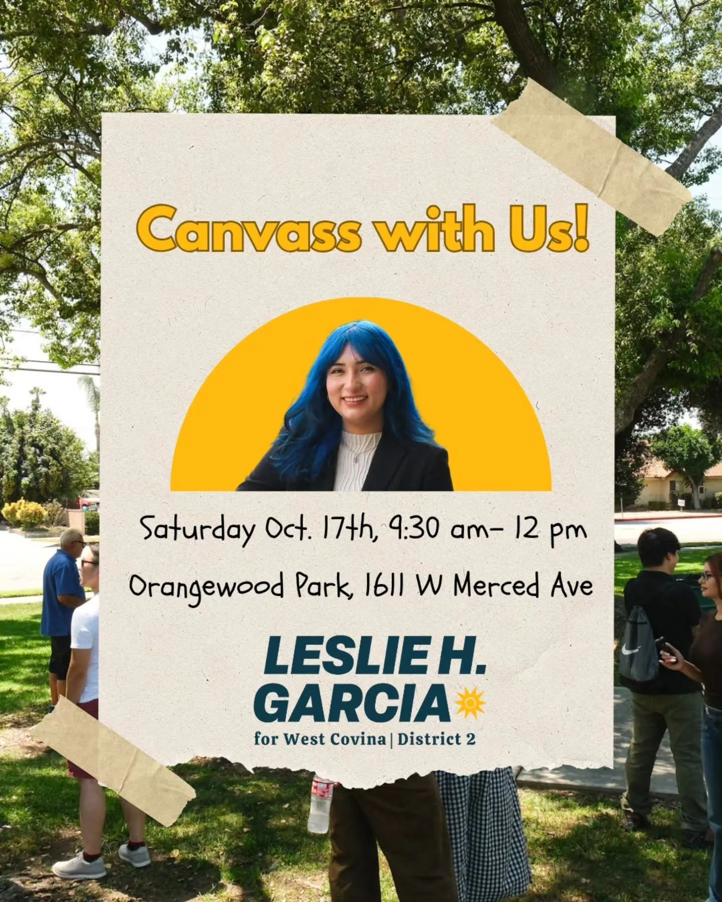 Come join us tomorrow to go door to door! Let your neighbors know about the only candidate that is born and raised in West Covina and will advocate for the everyday working person. ☀️
