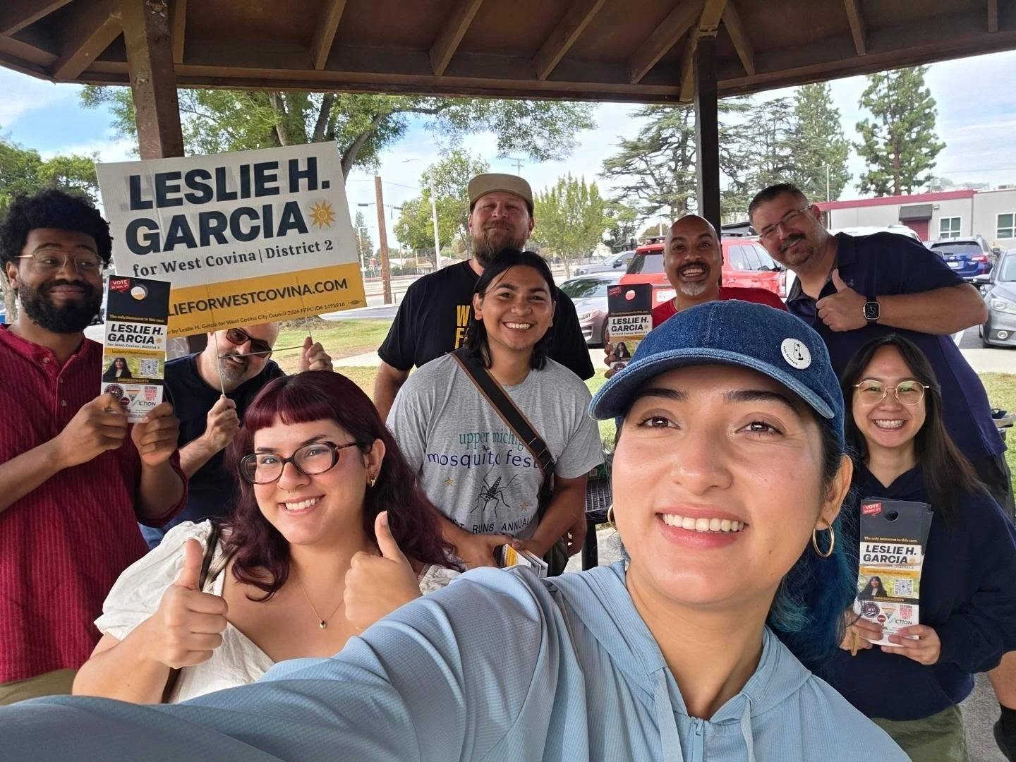 24 days to Election Day and we're not slowing down! ☀️

Every volunteer for this campaign shows up because they believe that the everyday working person deserves a better future in West Covina. This is what community looks like. 

Vote Leslie H. Garc