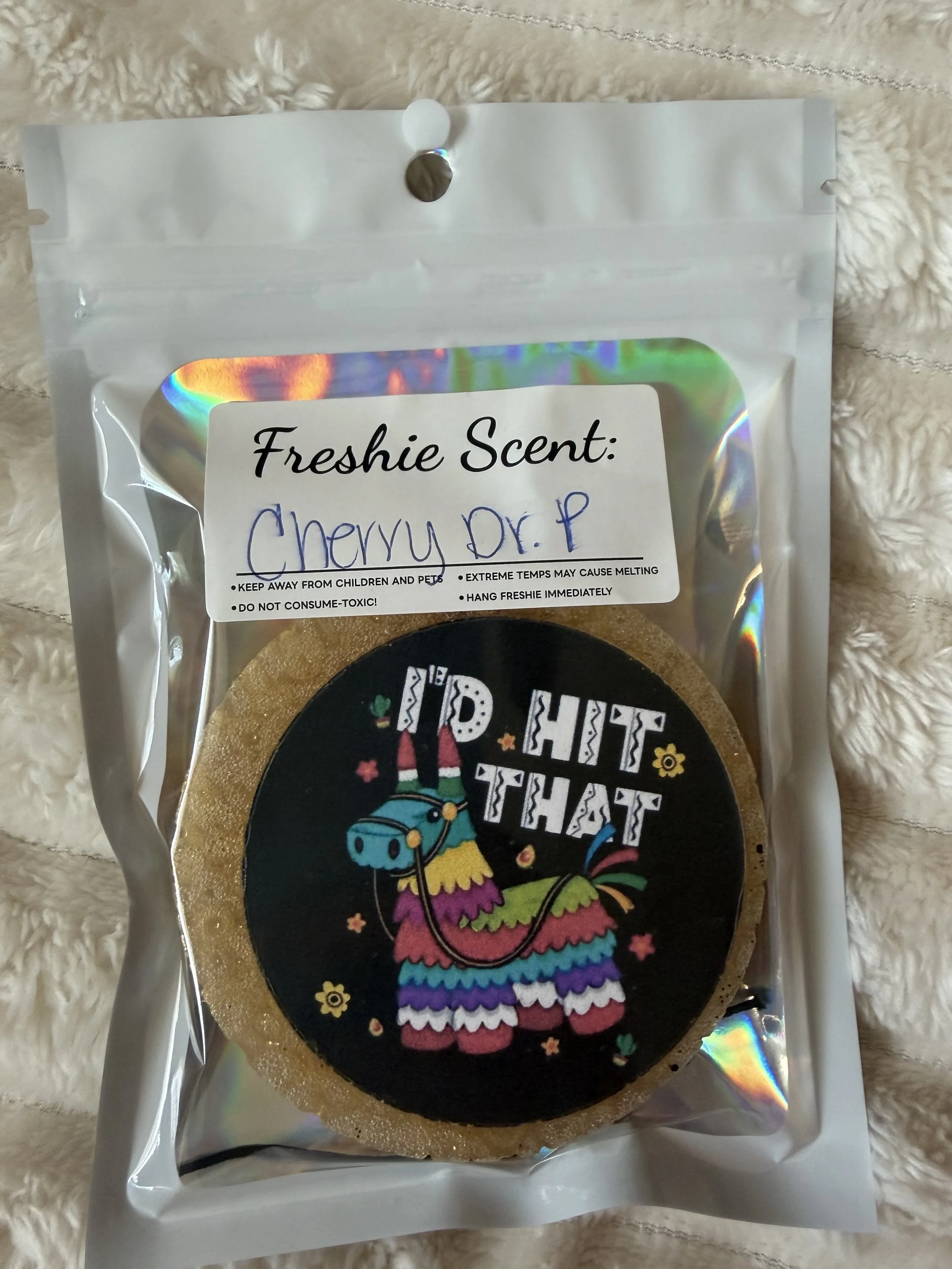 Cherry Dr. P Round Freshie