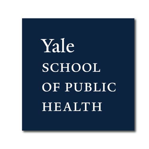 Yale School of Public Health logo on a dark background.