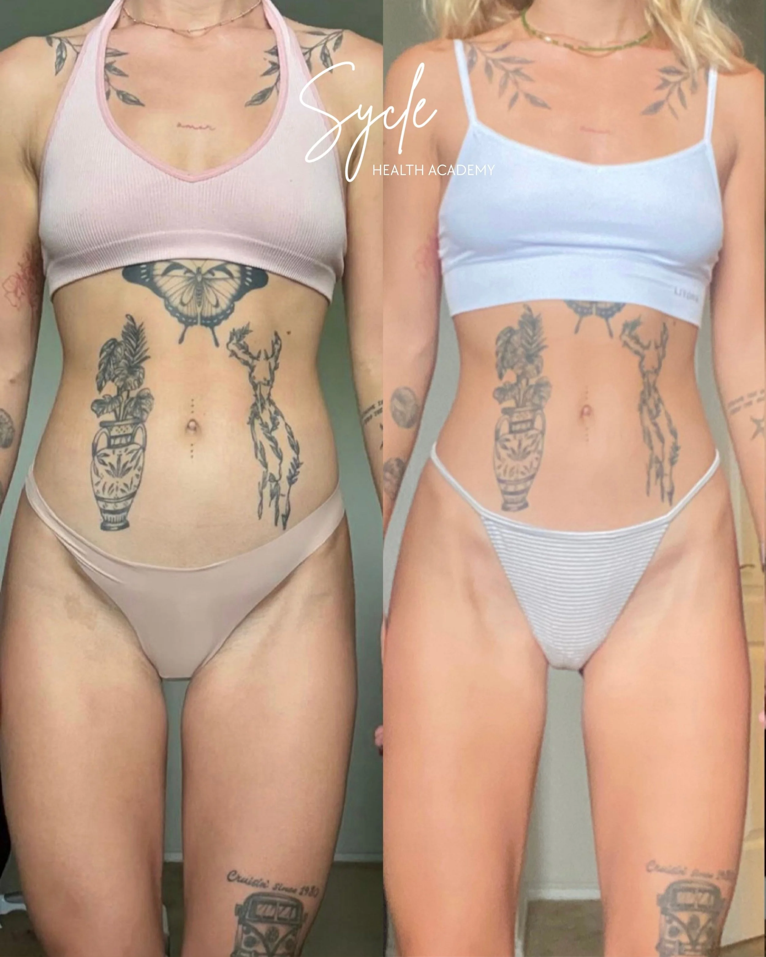 Sophia, 23, body recomposition and mitigated severe PMS (with PCOS)