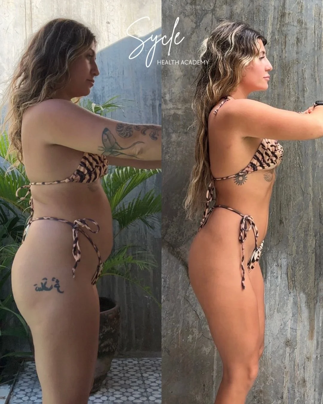 Monique, 29, lost 12 lbs (with history of ovarian cyst rupture)