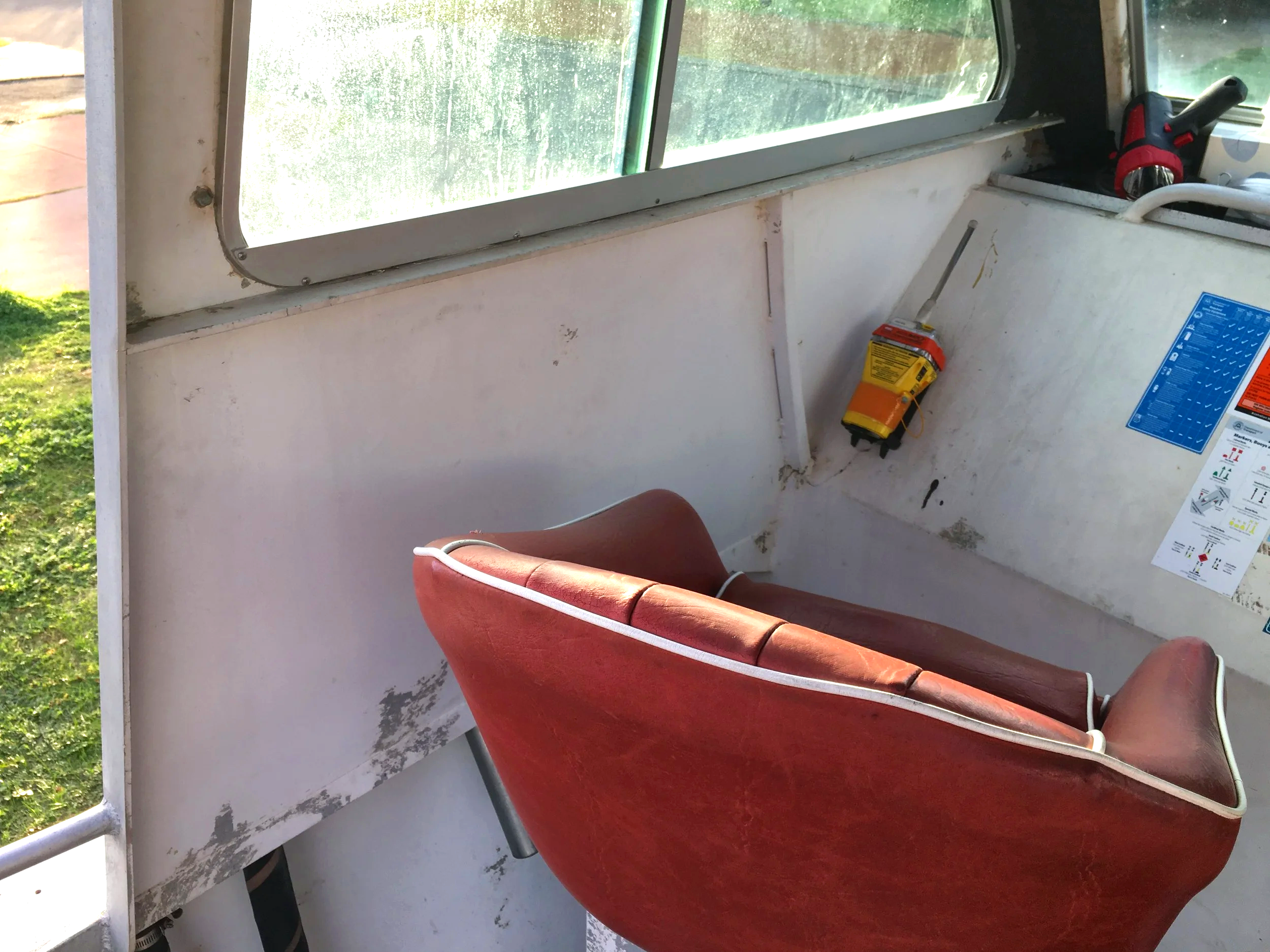 Before Side Panel Upholstery
