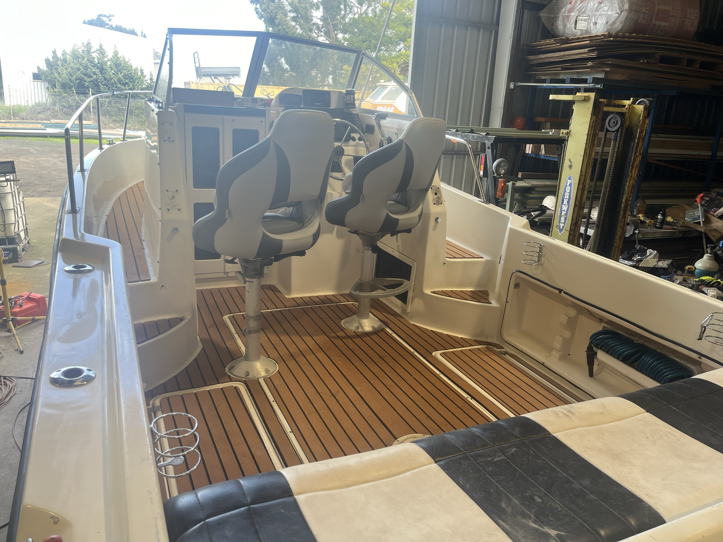 After Flooring: Custom EVA flooring