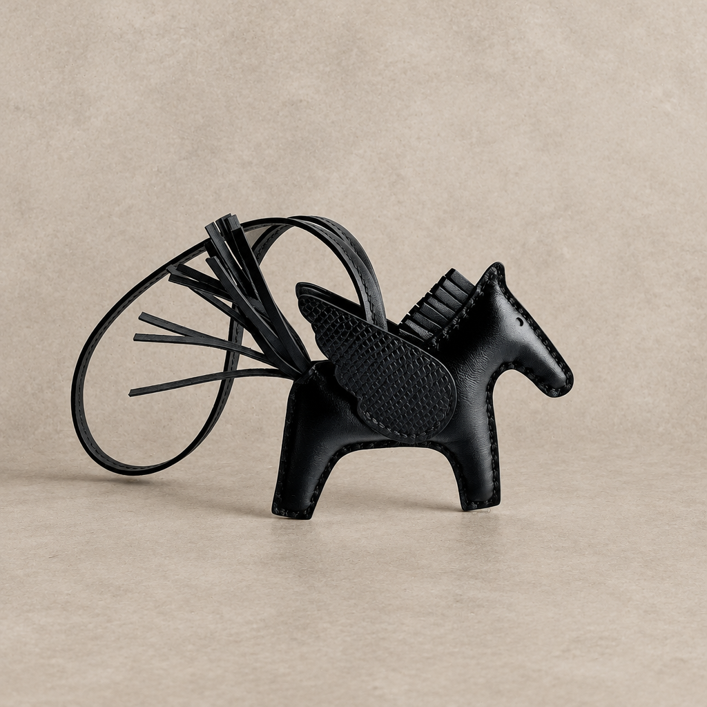 Black Leather Winged Horse Charm.png