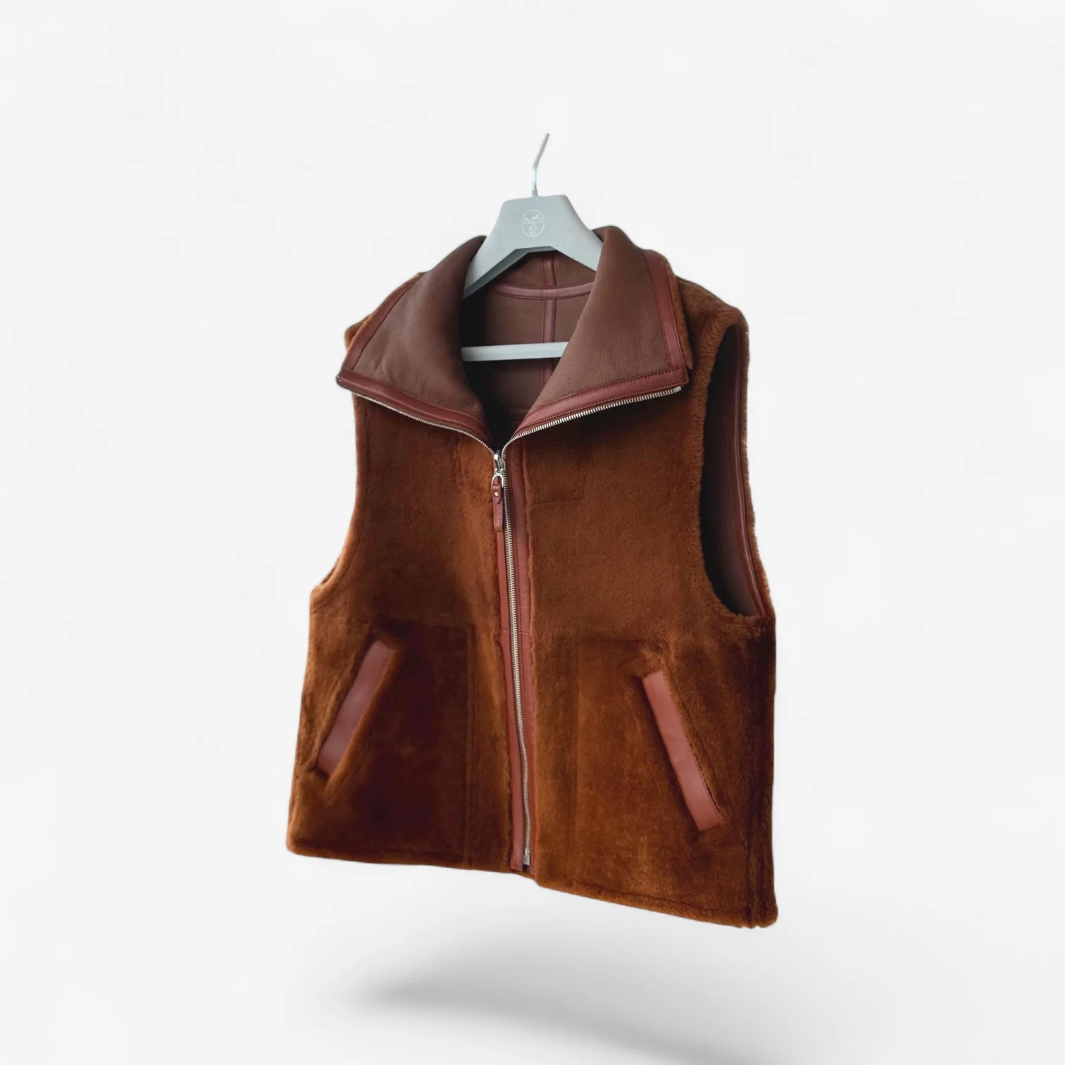 Hermès Reversible Sleeveless Jacket