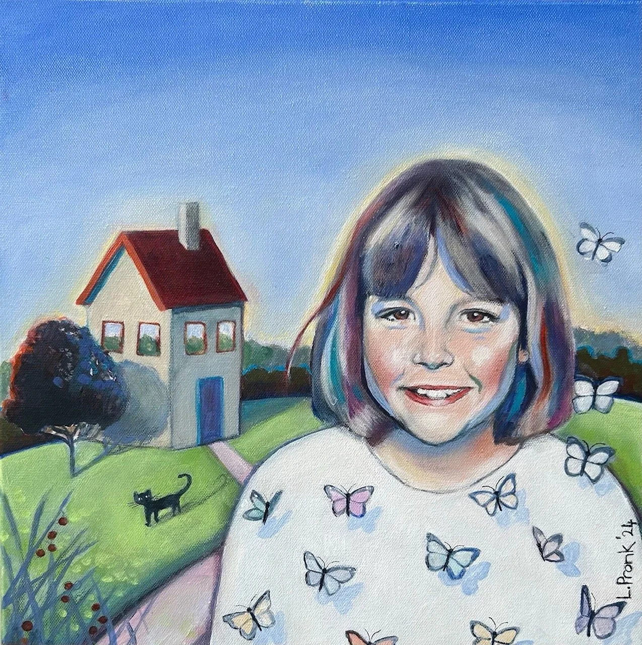 Hannah | 2024 | 38 x 38cm