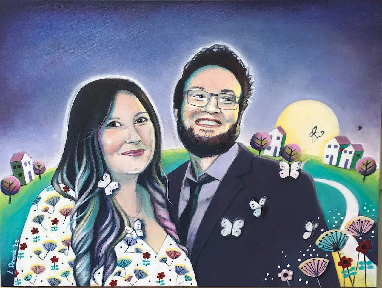 Zoe and Aaron | 2022 | 46 x 61cm