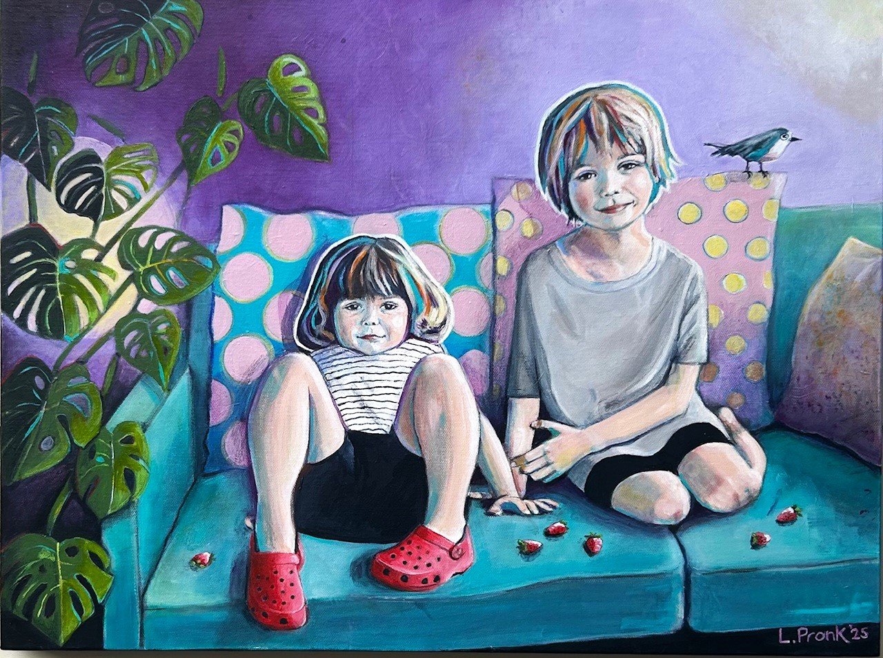 Raife and Huey | 2025 | 46 x 61cm
