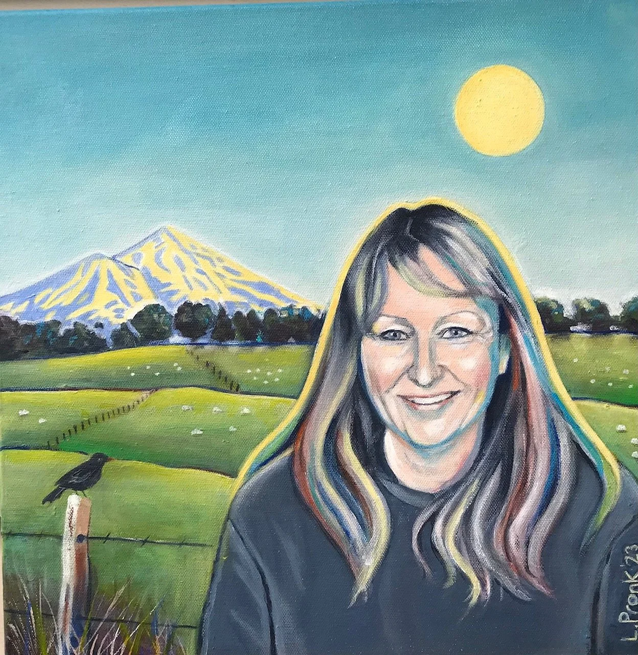 Talia | 2023 | 38 x 38cm