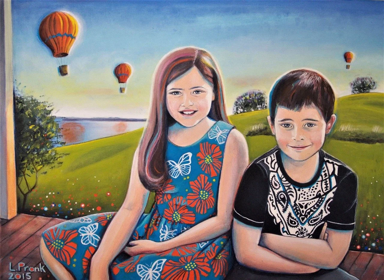 Tayla and Caleb | 2015 | 46 x 61cm