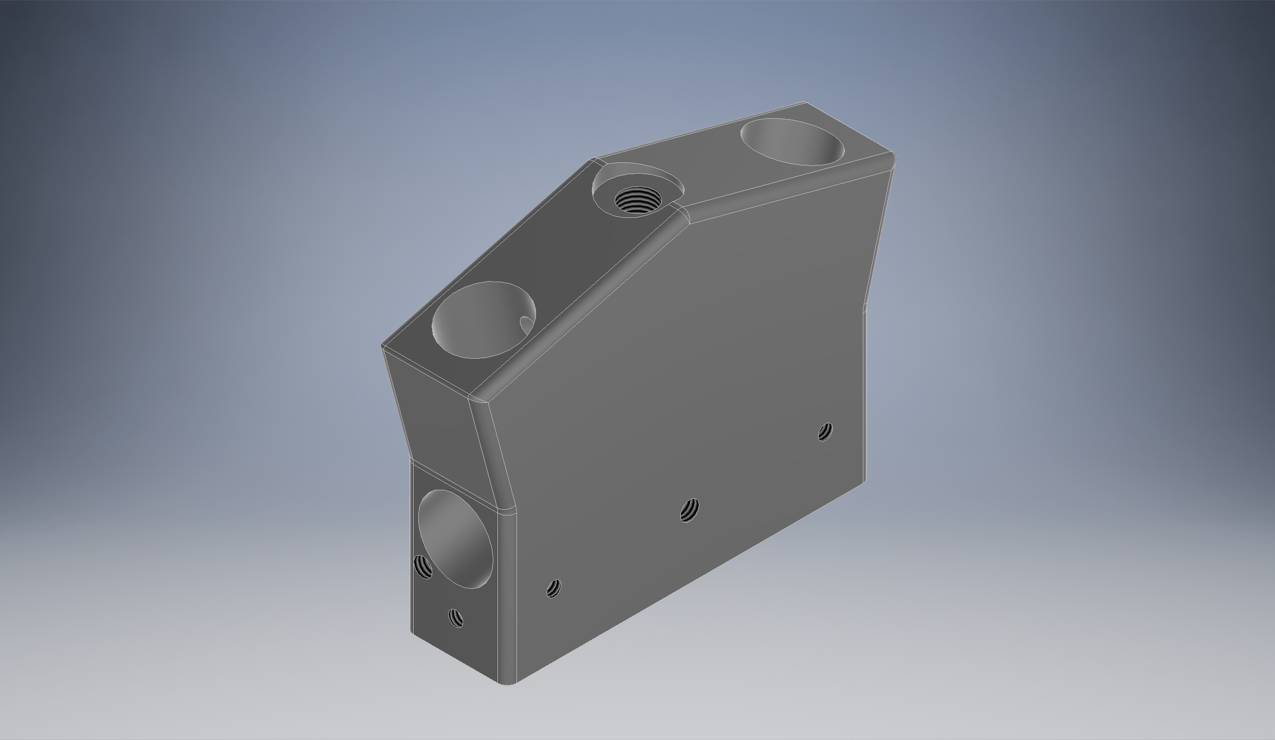 Reverse engineering mechanical parts to solid CAD models.