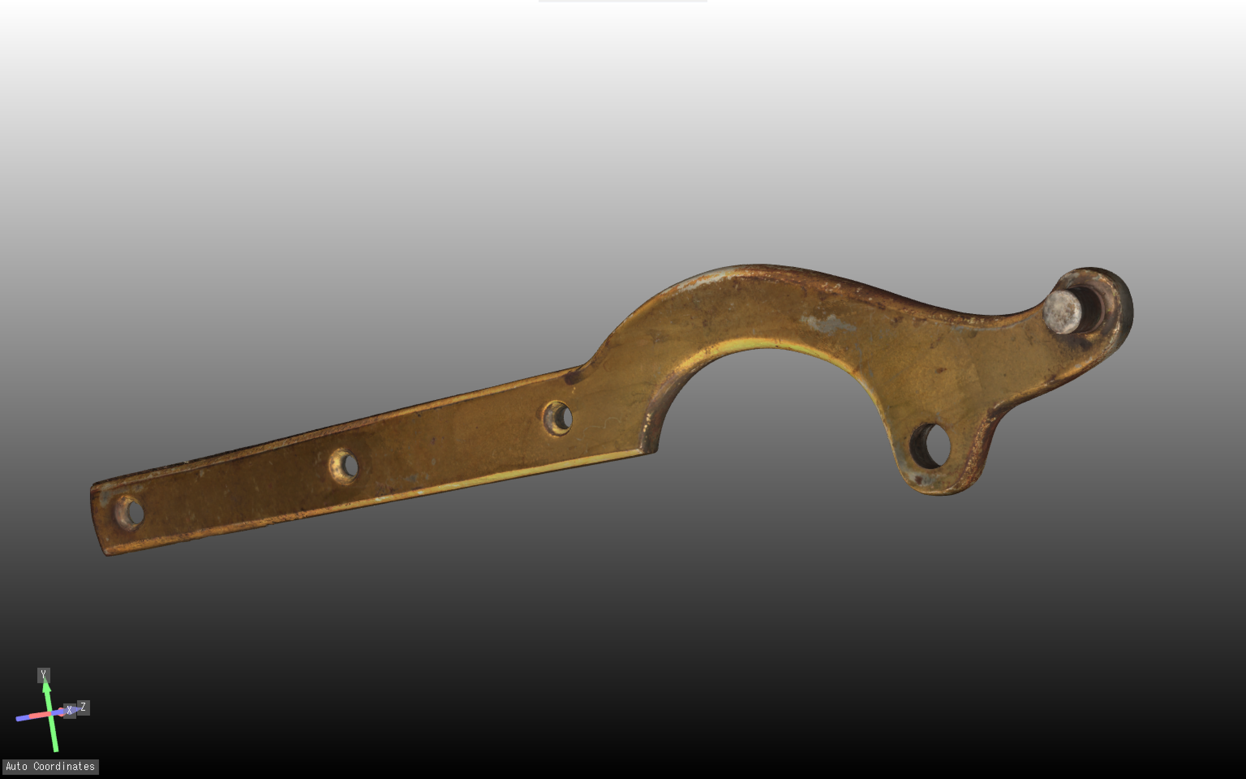 Non-destructive metrology scanning of industrial parts.