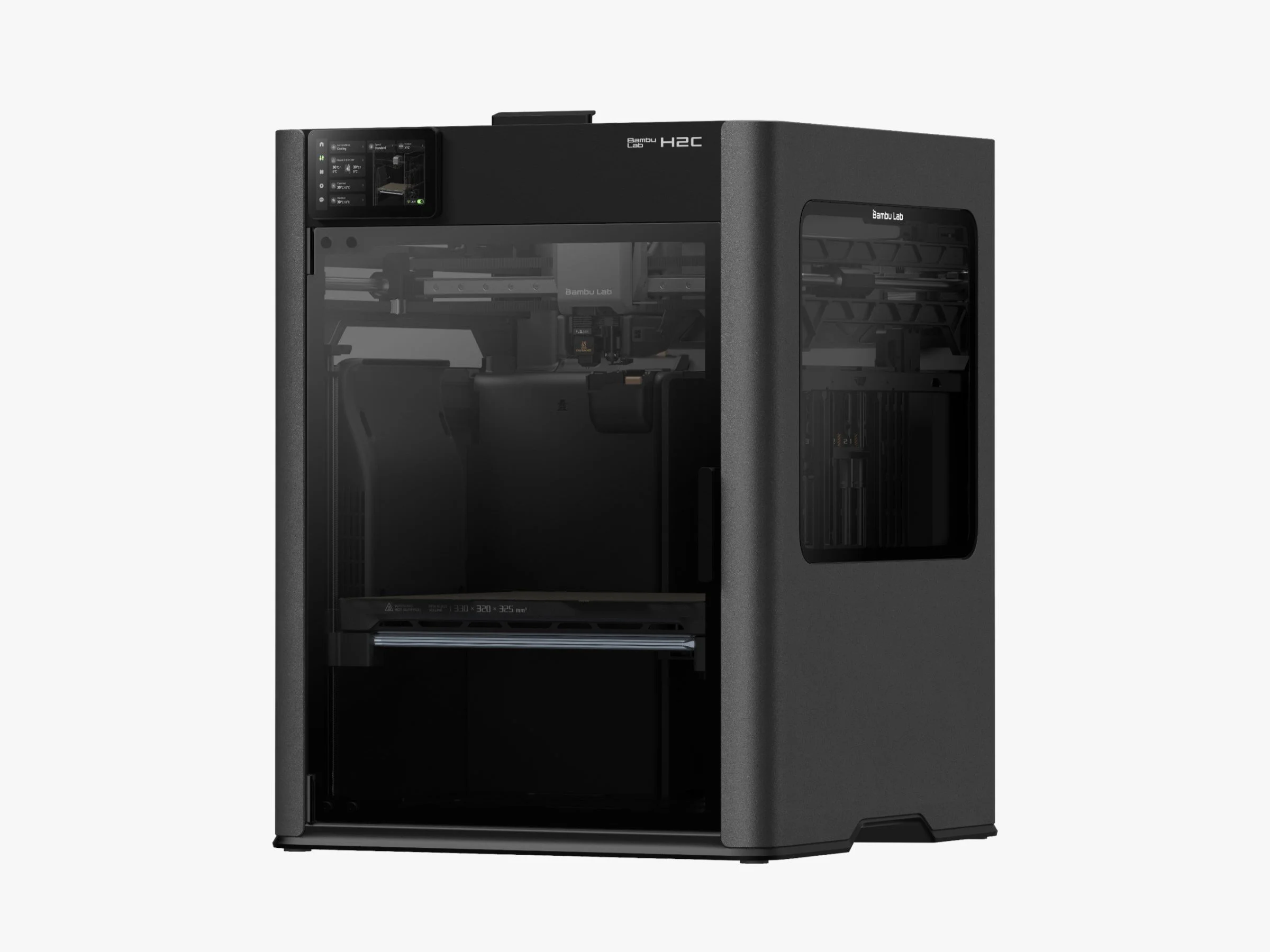 Bambu Lab H2C high-speed precision 3D printer.