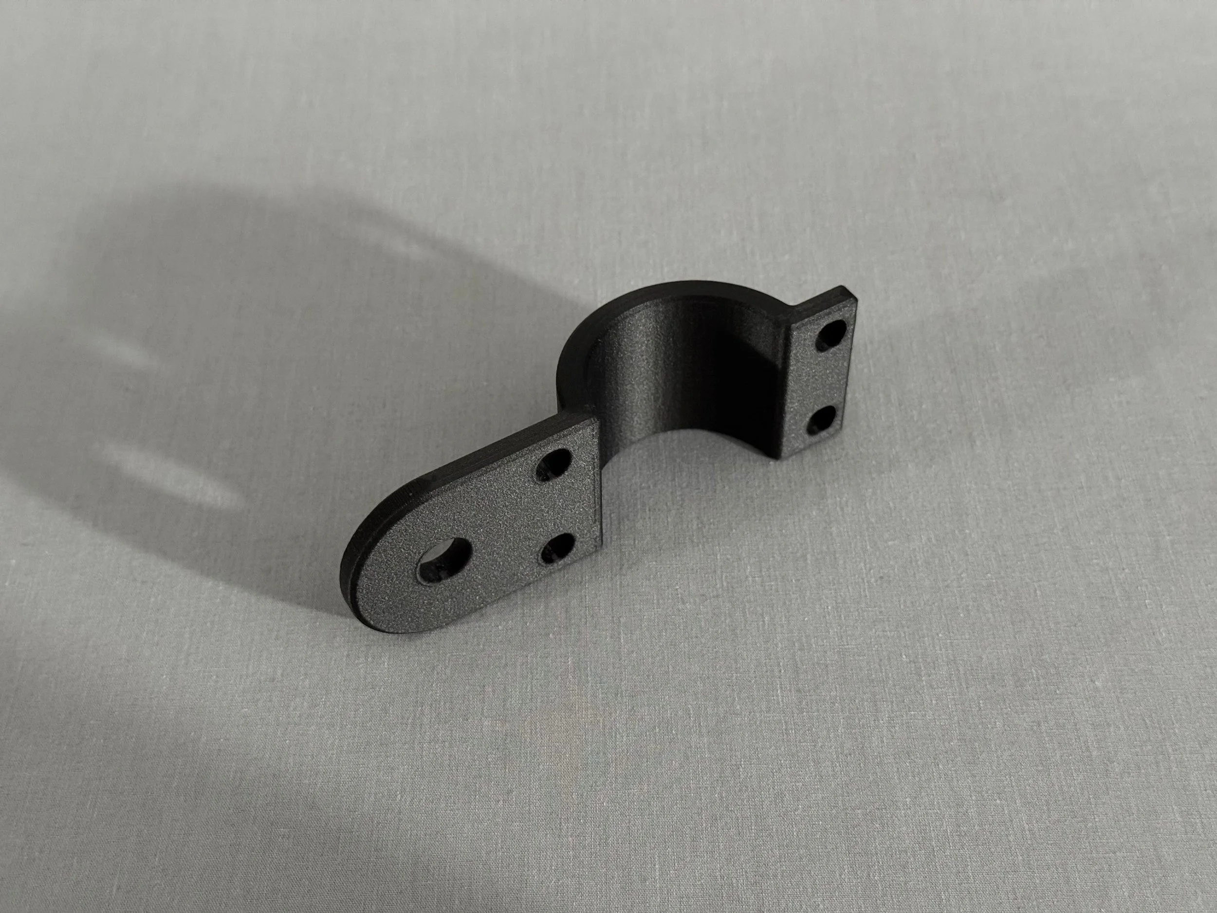 Custom 3D printed industrial replacement component.