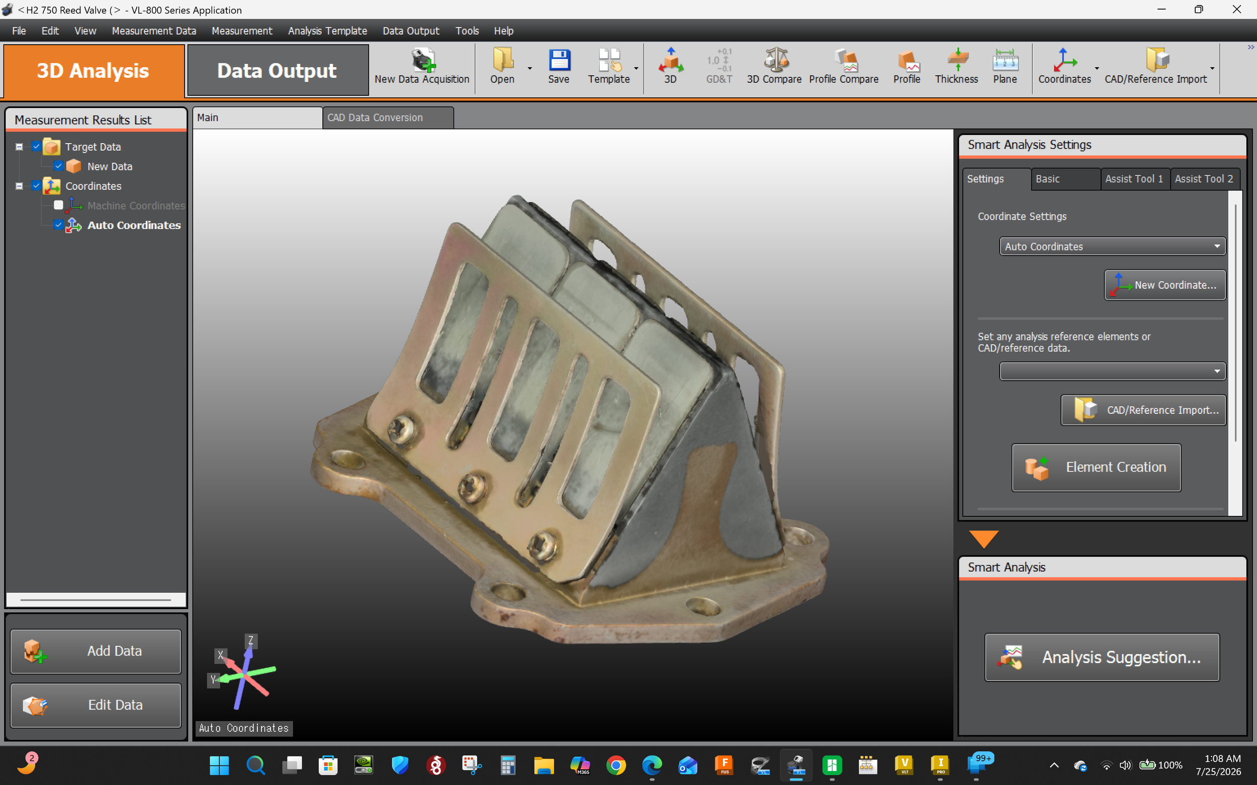 High-accuracy structured light 3D scanning capabilities.
