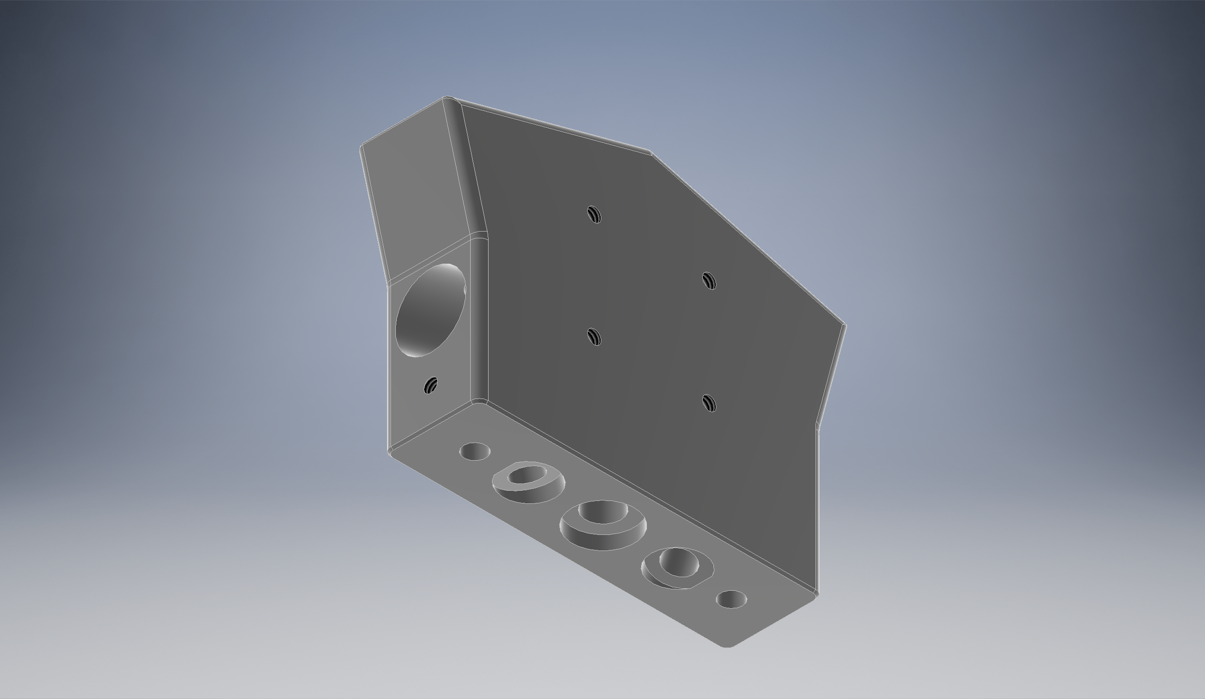 Autodesk parametric solid modeling from 3D scan data.