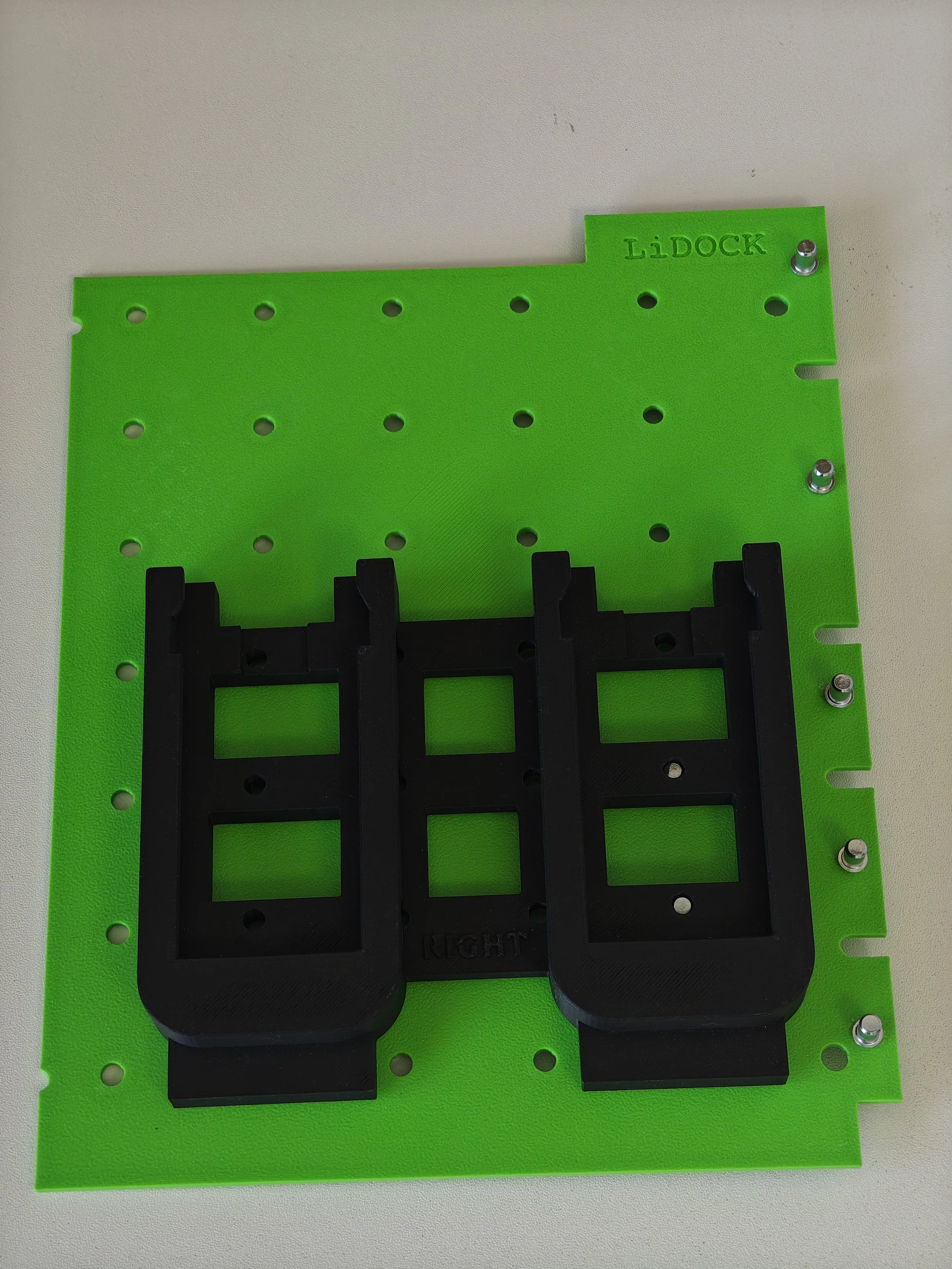 LiDOCK Festool Battery Double holder RIGHT