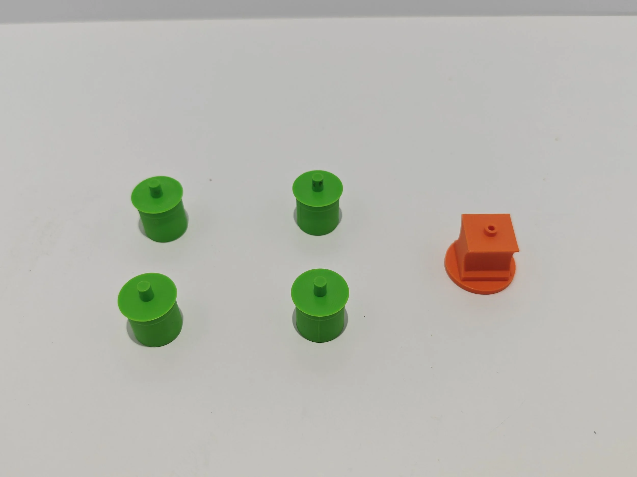MFT style dog pins and drilling guide
