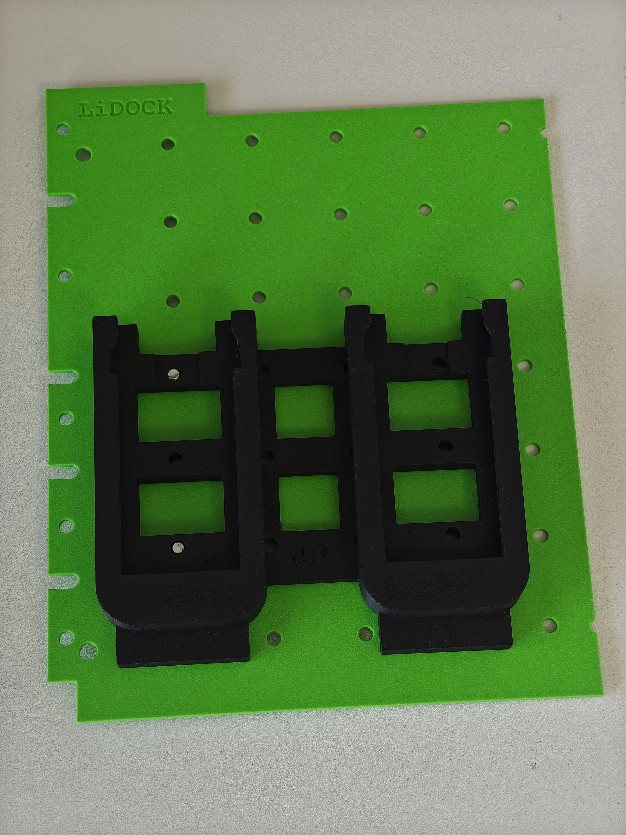 LiDOCK Festool double battery holder LEFT