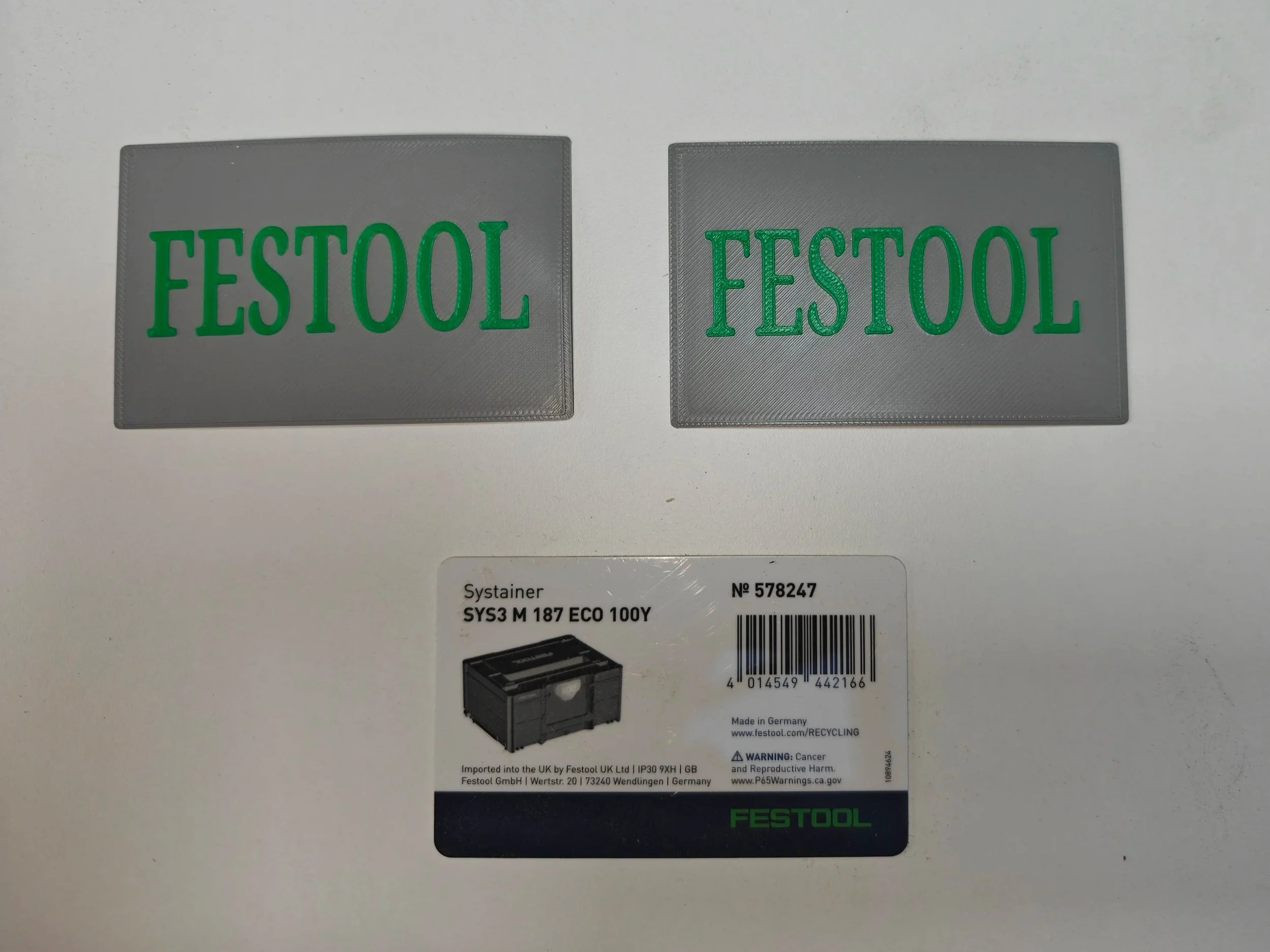 Systainer Labels