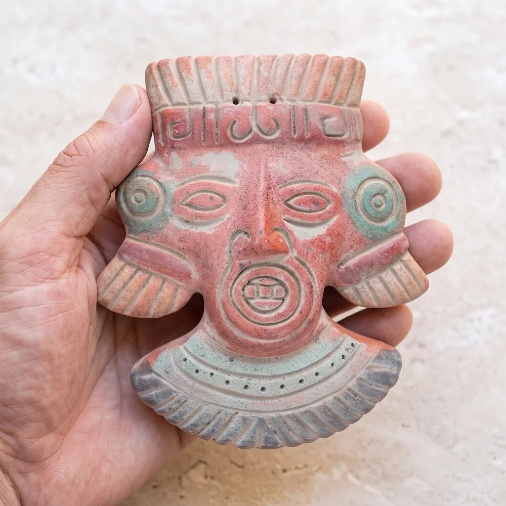 maschere antiche in terracotta.jfif