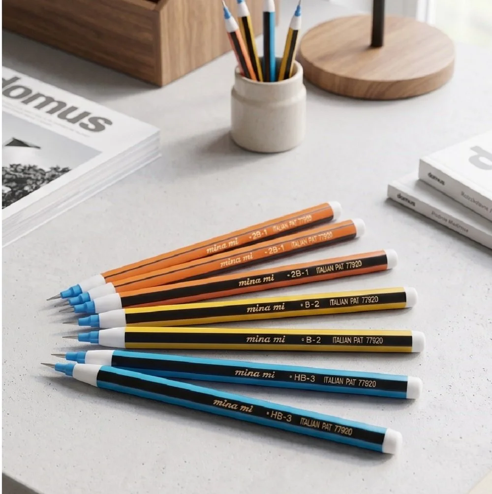 Set 6 Matite Minamì Design Pop-Office 1973