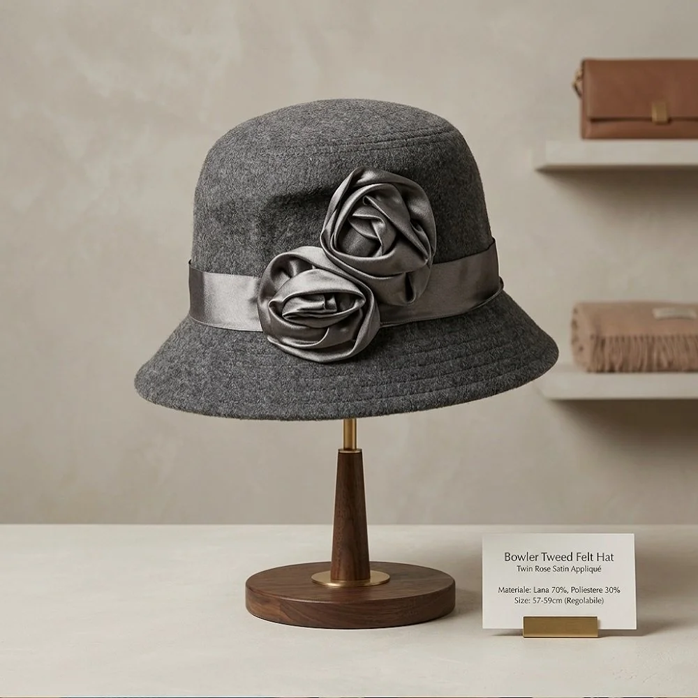 cappello donna feltro grigio fiochhetto.jpg