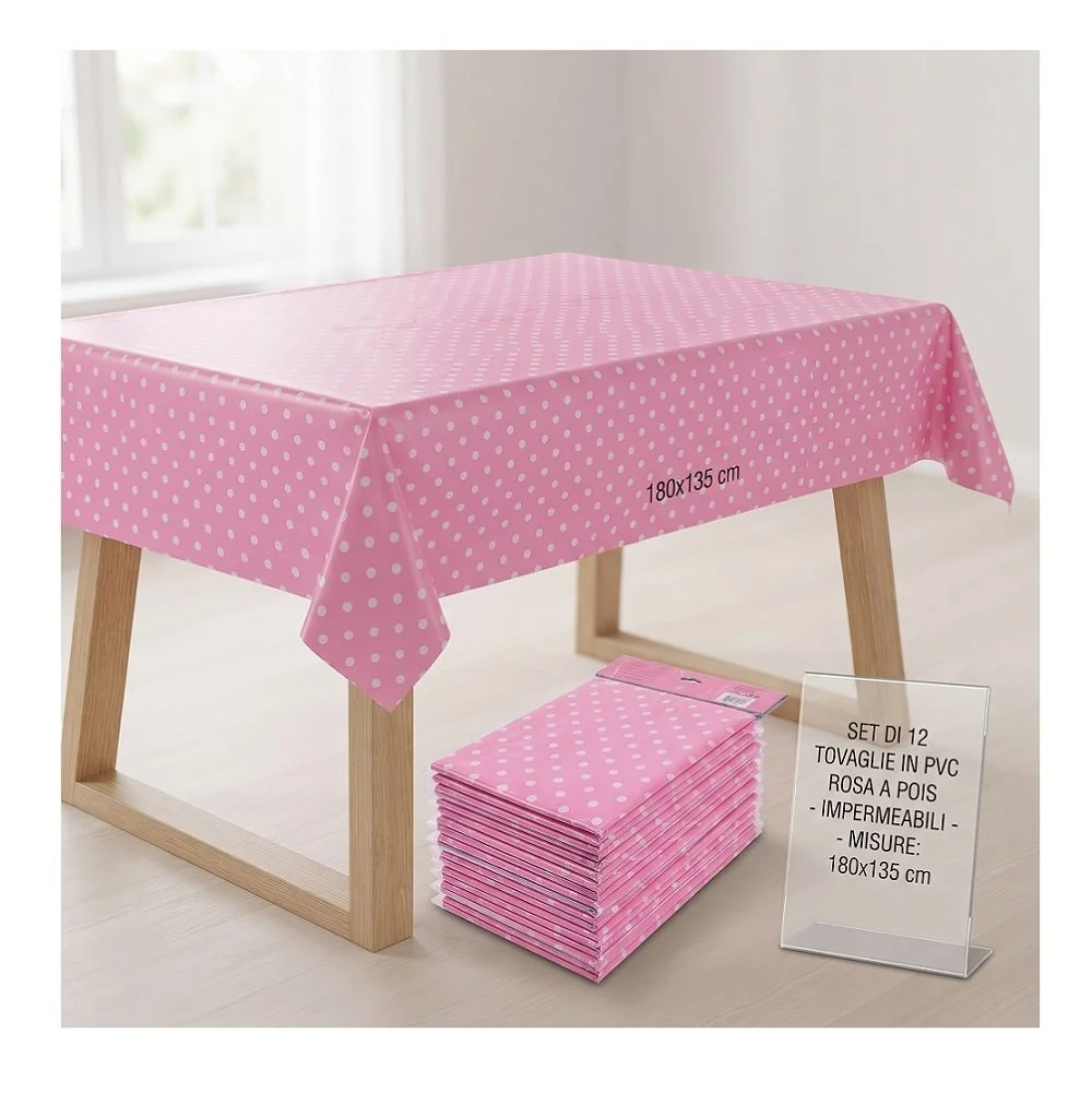 offerta tovaglie rosa a pois.jpg