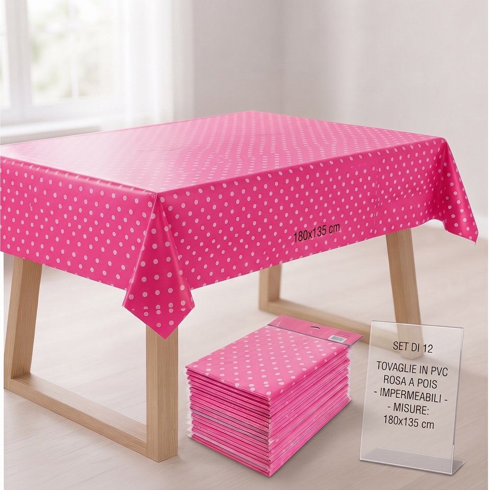 offerta tovaglie rosa a pois.jpg
