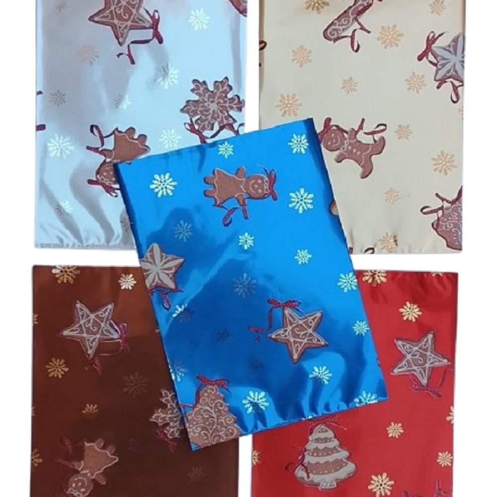Lotto 20 Buste Natalizie 16x25 cm 35my Fantasia Biscotti