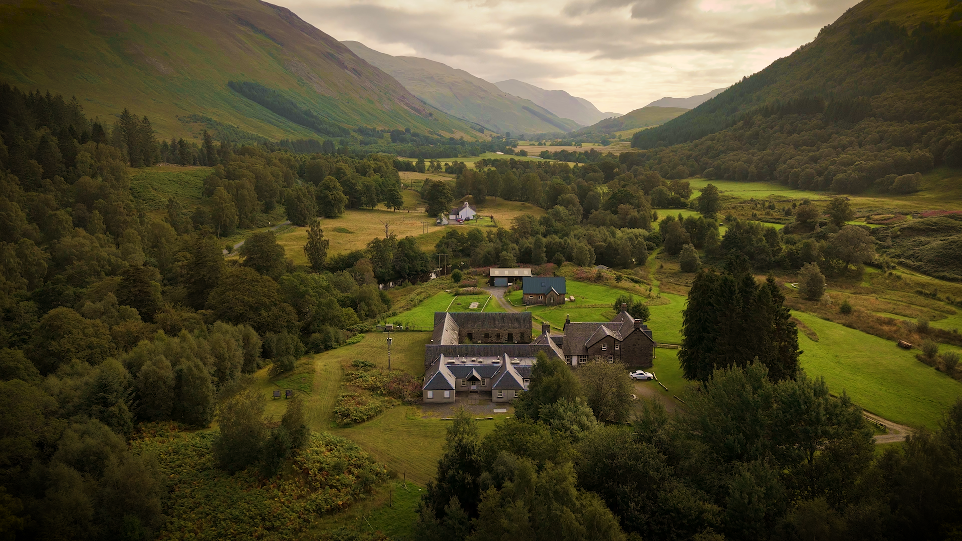 Meggernie Estate in Glen Lyon