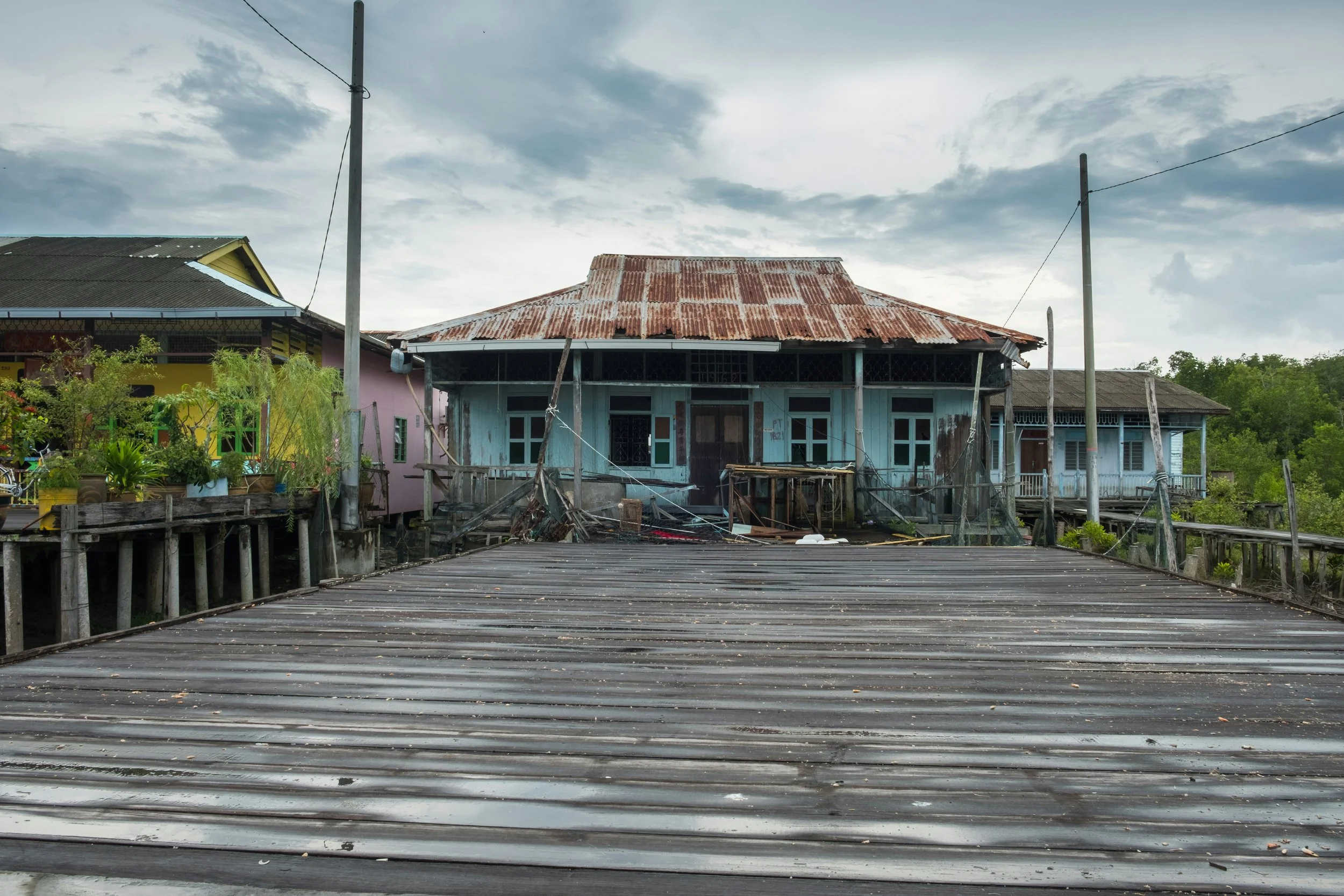 Pulau Ketam stilt village near Klang, Selangor