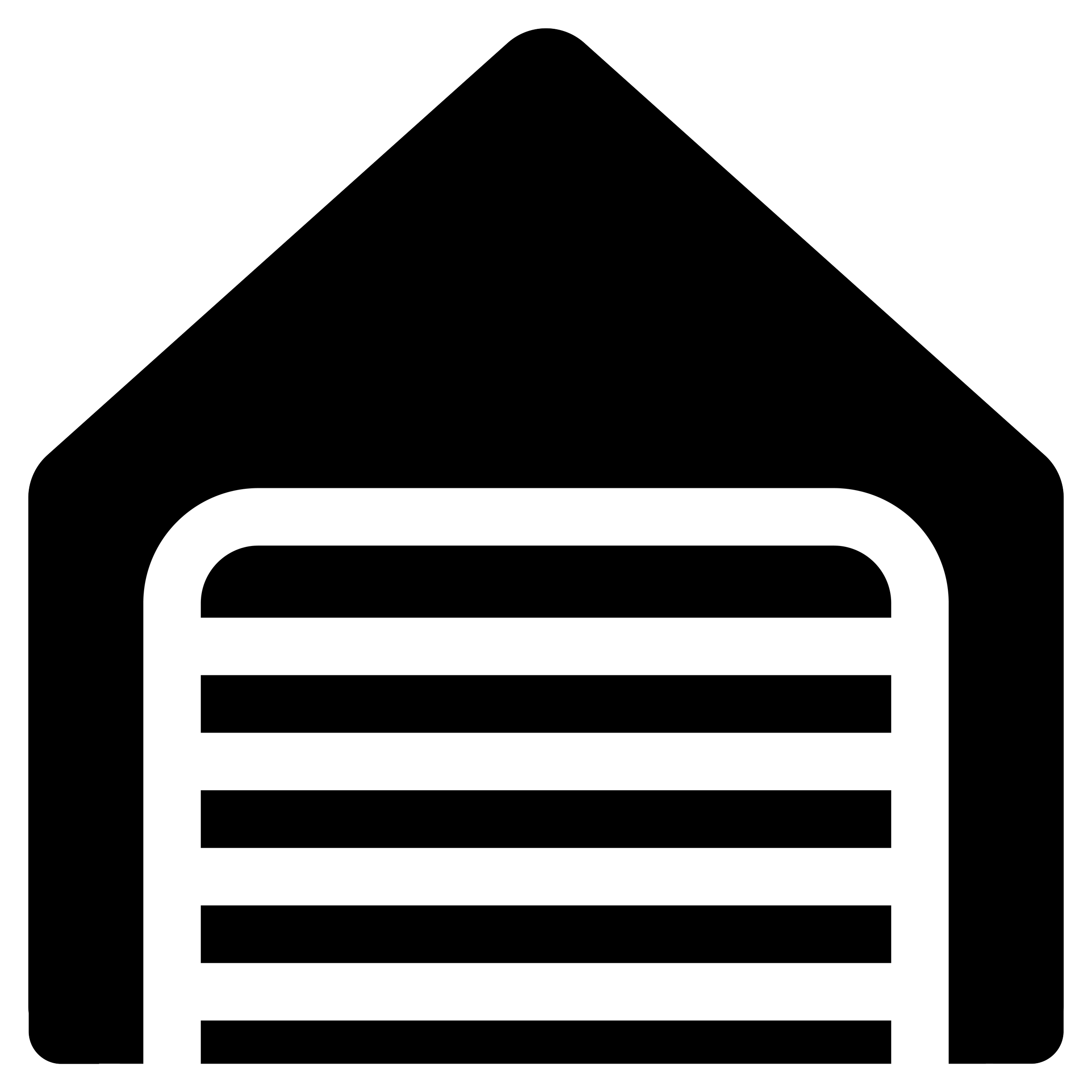 Black and white icon of a film camera with a large lens, a film reel on top, and a handle on the side.