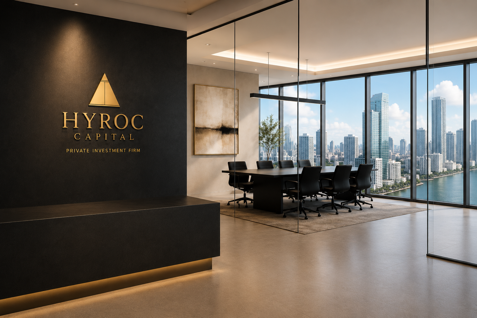 Brickell financial district in Miami, Florida.