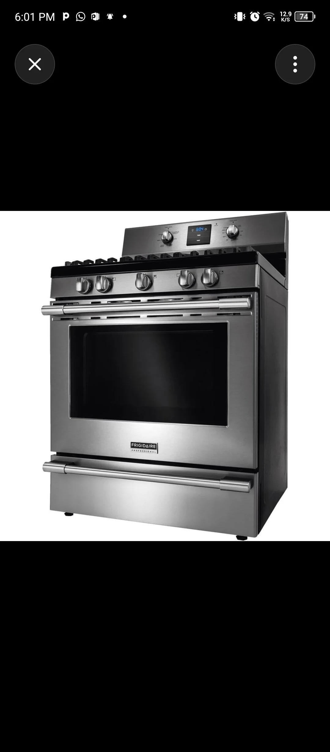 Gas Oven