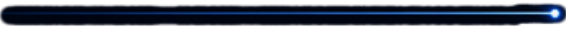 A close-up of a computer screen with a bright blue highlight and a small bright dot in the upper right corner.