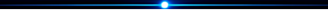 A bright blue light streaking across a dark background with lens flare effects.