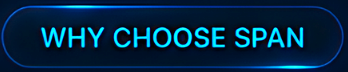 Neon sign reading 'WHY CHOOSE SPAN' in blue