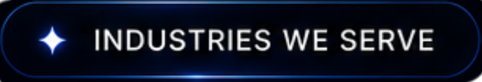 Text reading 'INDUSTRIES WE SERVE' on a dark background with a blue border and star icon.