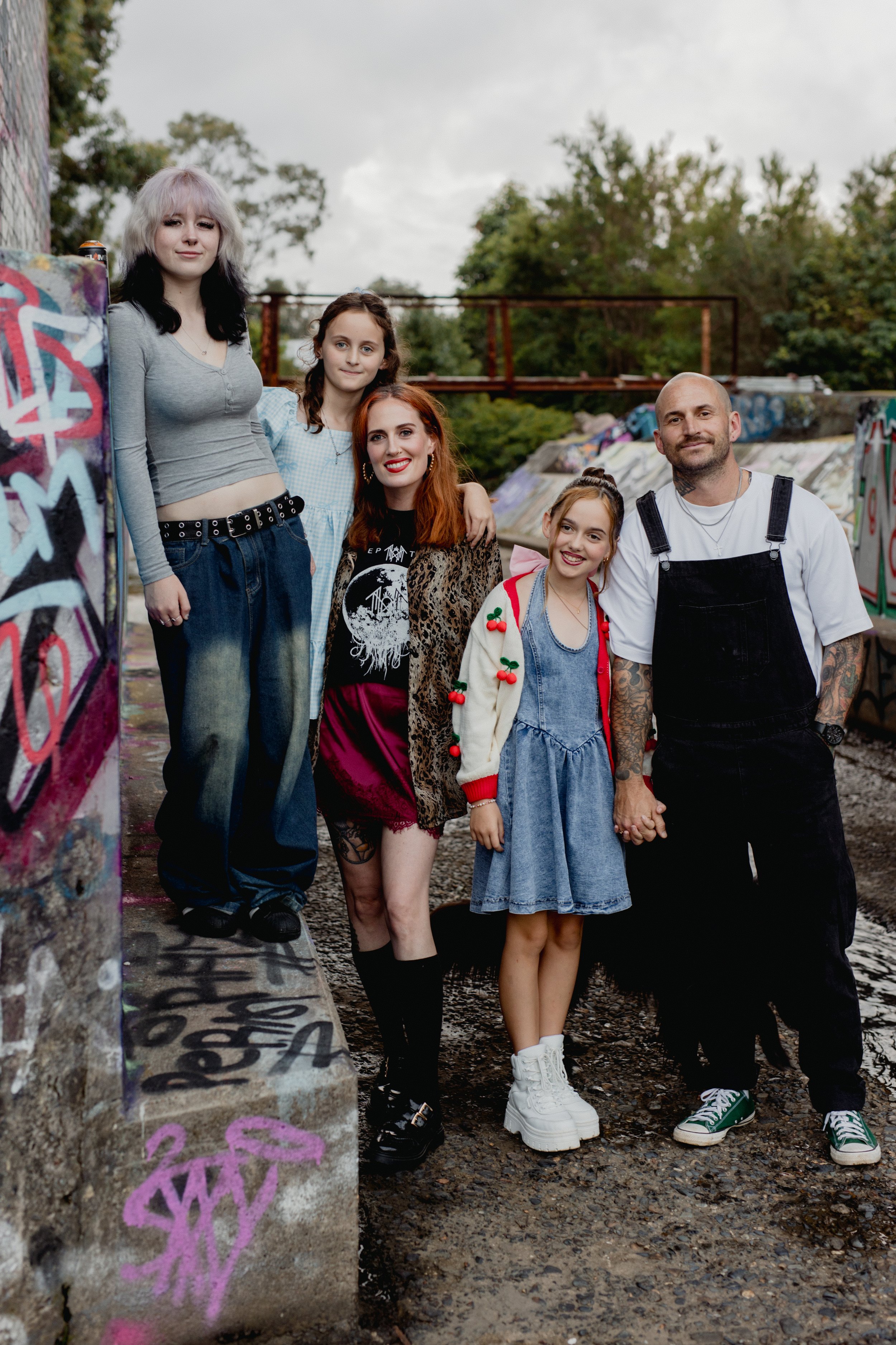 urban family shoot newcastle 