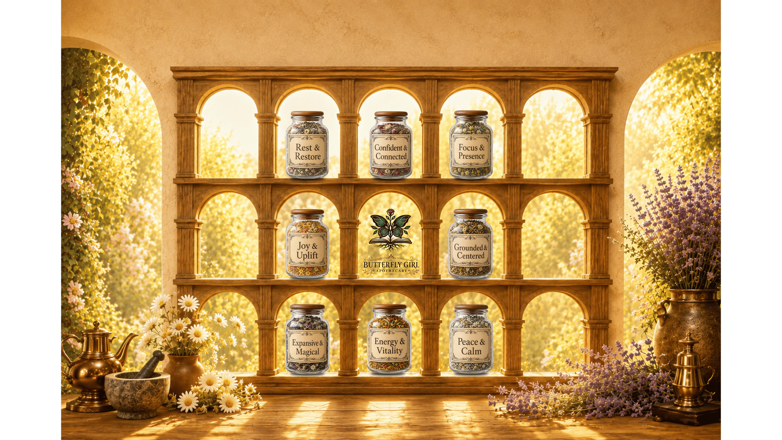 Butterfly Girl Shelf