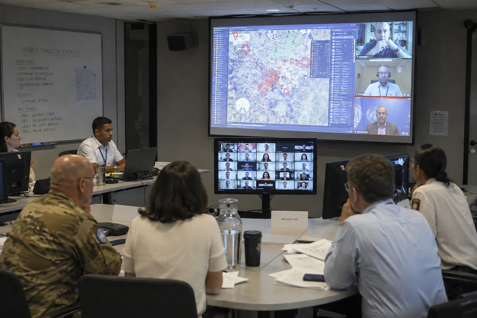 Hybrid Tabletop Exercise (TTX)