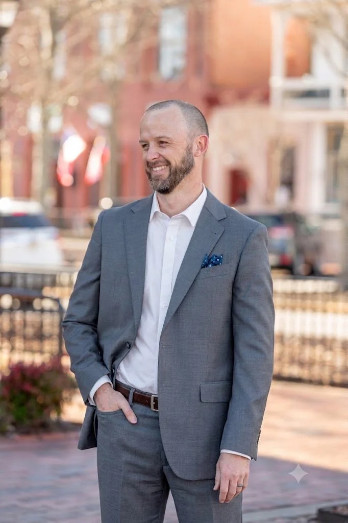 Tim Gibson, REALTOR with Keller Williams North Georgia Partners, in downtown Dahlonega, Georgia.