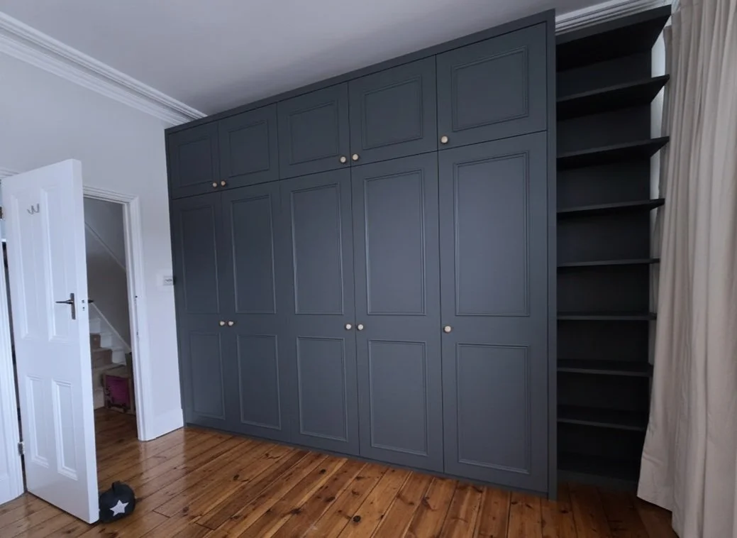 Bespoke shaker style wardrobe