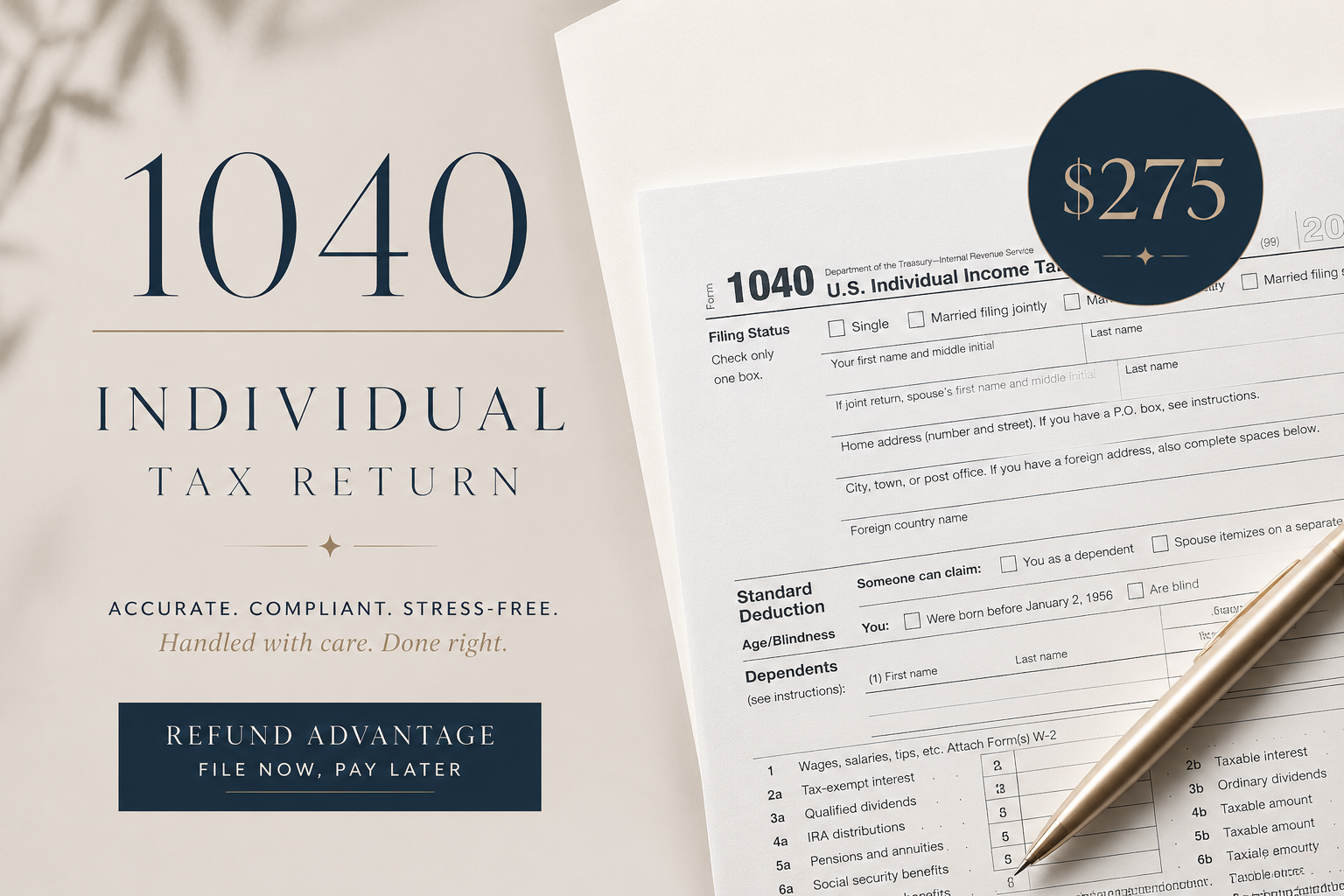 Individual Tax Return