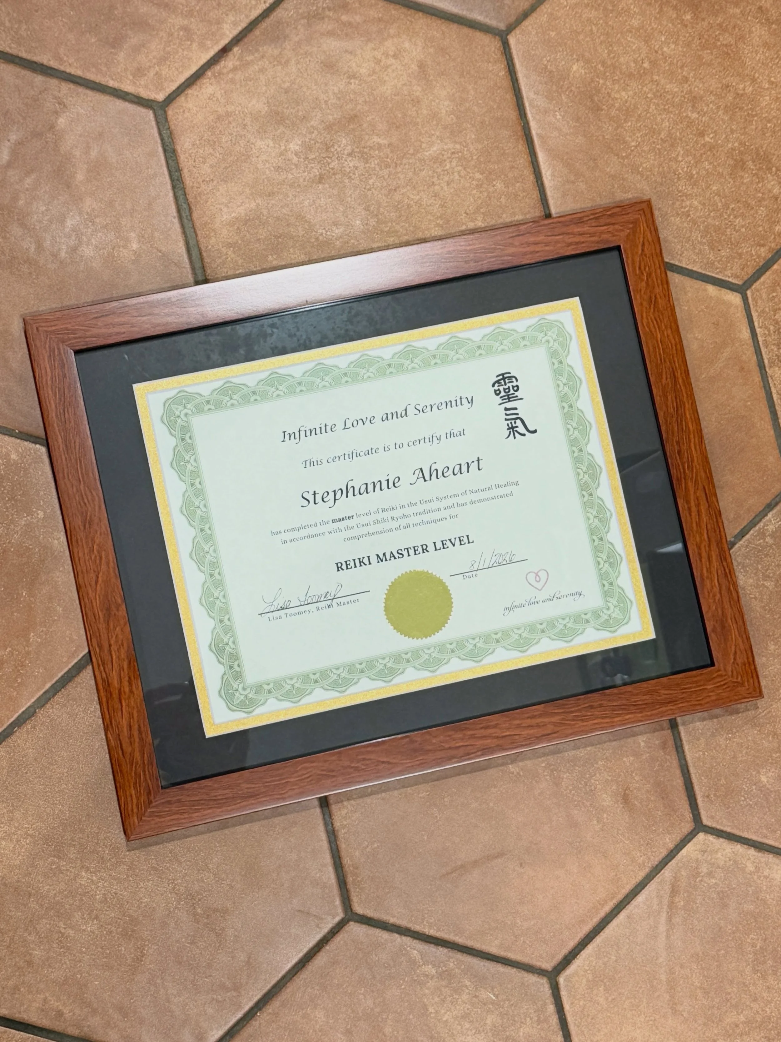 It&rsquo;s a beautiful life&hellip;
Masters Complete ✔️ 
#reikimaster #accomplishment #august #followthepath #distancereiki