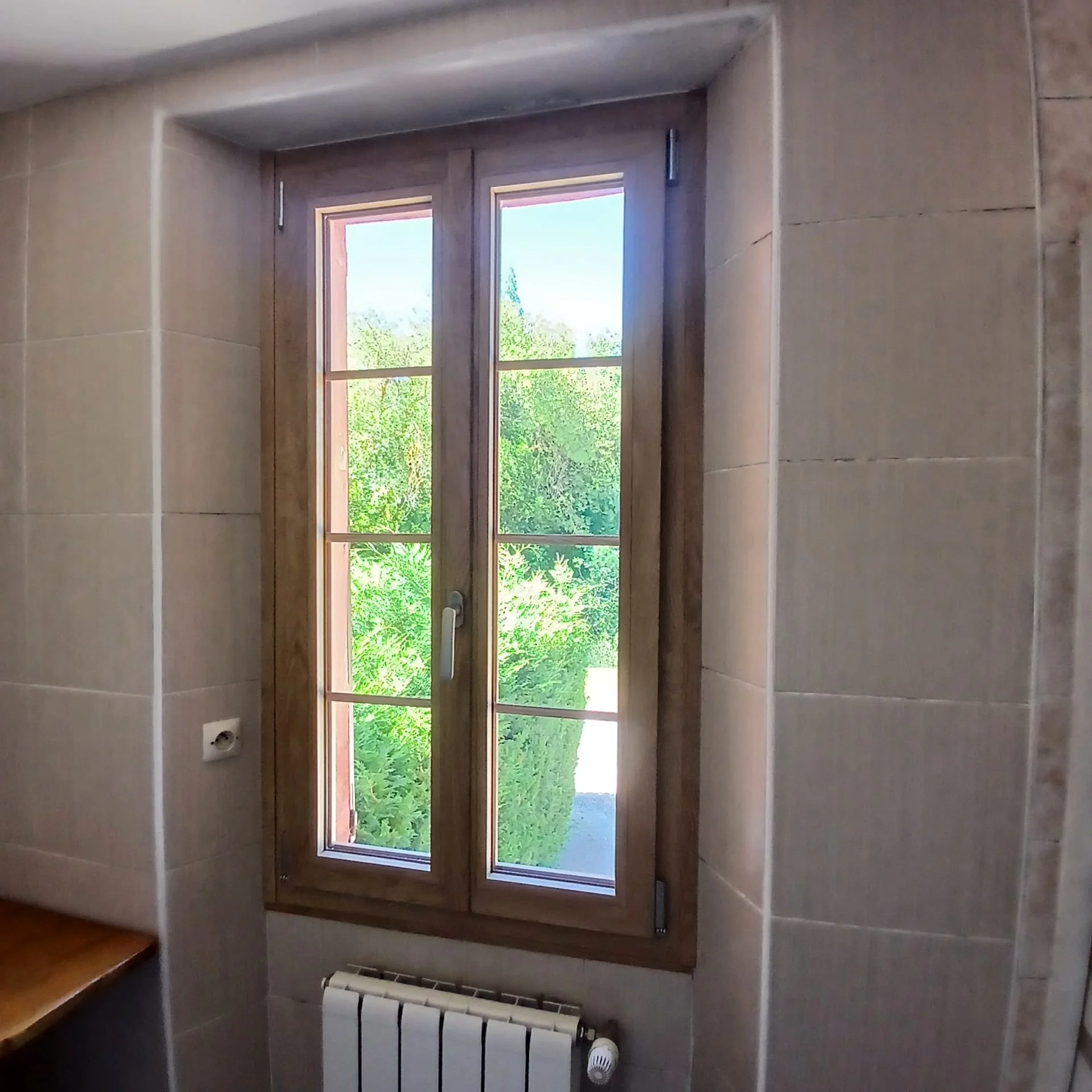Baie coulissante PVC sur mesure — Miroiterie Menuiserie Mellin, Pays de Fayence