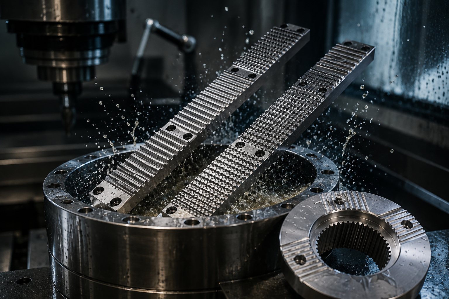 Precision carbide broach cutting tool manufactured for high-performance industrial broaching and precision metal machining.