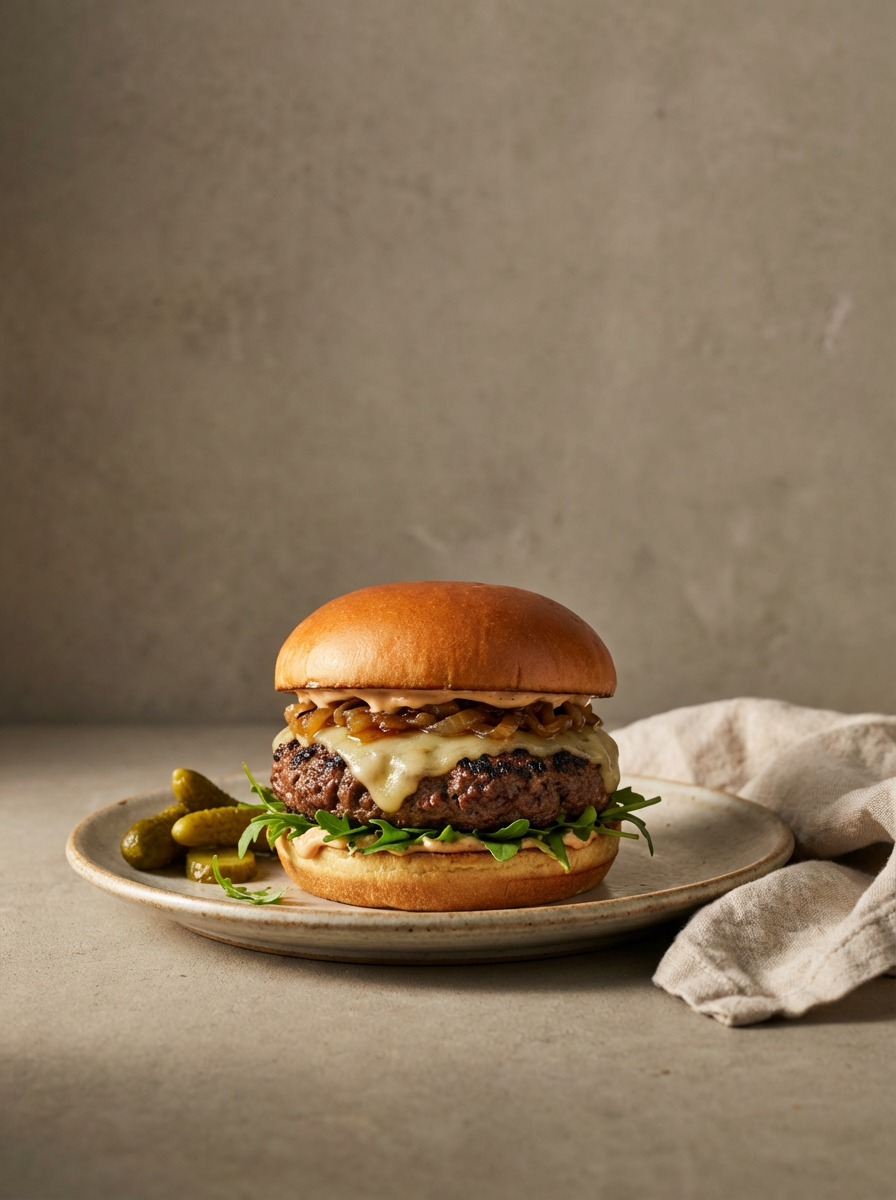 Gourmet Cheeseburger